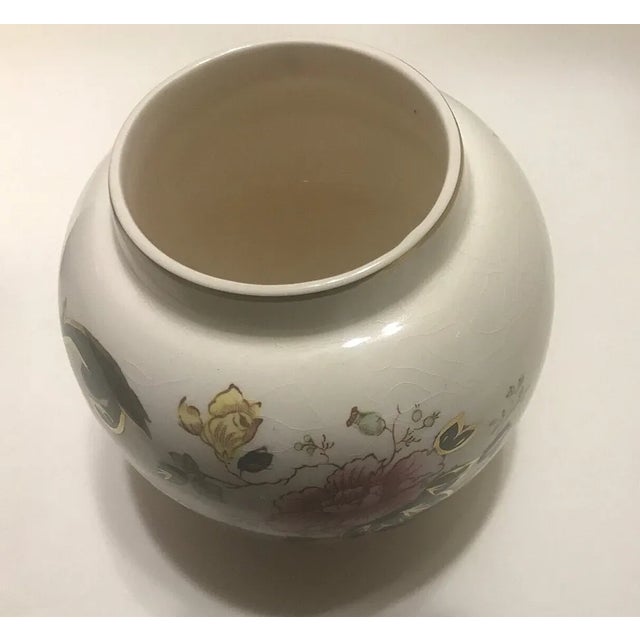 Vintage Mason's Ironstone Floral Design England Vase Add classic English charm to your collection with this Vintage...