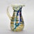 Murano Glass Pitcher in Iridescent Gold With Blue Streaks For Sale - Image 13 of 13
