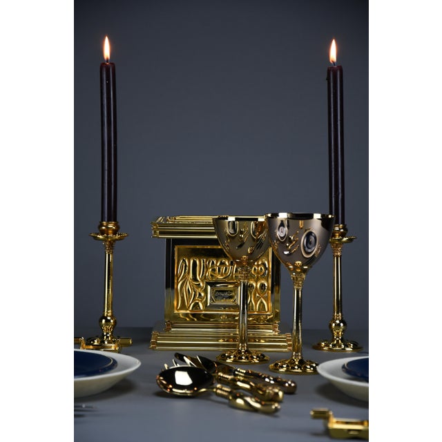 Il Cofanetto (Opus 123) Homage to Romeo & Juliet and the City of Verona Dining Set from Miguel Berrocal, 1969, Set of 88 For Sale - Image 18 of 18