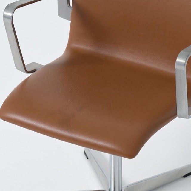 Arne Jacobsen Oxford Chair by Arne Jacobsen for Fritz Hansen, 1960s For Sale - Image 4 of 18