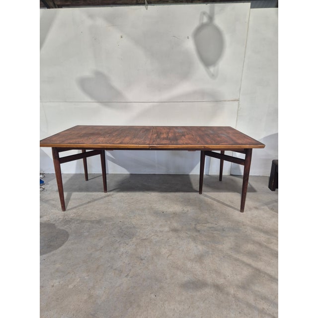 Mid-Century Modern Rosewood Model 201 Conference Table by Arne Vodder for Sibast, 1960s For Sale - Image 3 of 11