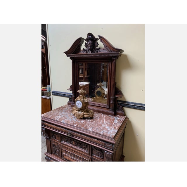 Antique Historicist Commode, 1880 For Sale - Image 4 of 13