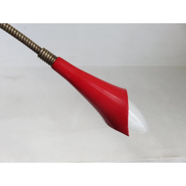 Italian Red Brass Filigree Pendant, 1950s For Sale - Image 9 of 15