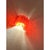 Early 21st Century Red Tronchi Murano Style Glass Wall Sconces in Venini Style by Simoeng, Set of 2 For Sale - Image 5 of 9