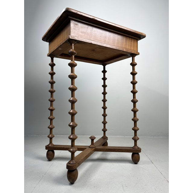 Side Table with Drawer, 1930s For Sale - Image 11 of 15