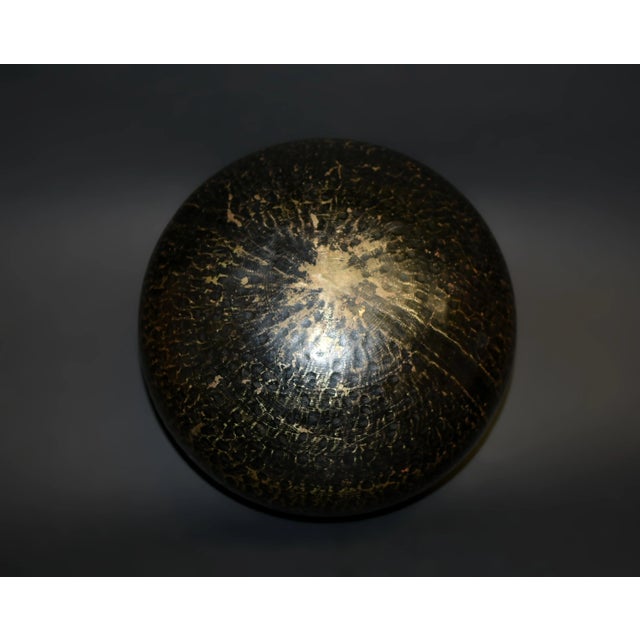 Antique Rose Gold Japanese Singing Bowl For Sale - Image 9 of 11