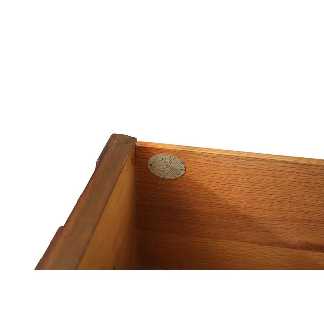 1970s 1970s Antique Style Welsh Oak Dresser Base Style Made by Baker Furniture For Sale - Image 5 of 8