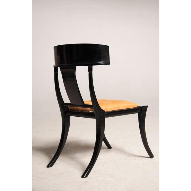Klismos Black Chair from Pescetta For Sale - Image 11 of 12