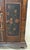 Wood Antique Romanian Folk Painted Pine Cupboard With Drawers and a Door For Sale - Image 7 of 14