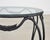 Rose Tarlow Style Twig Iron Faux Bois Garden Drinks Table For Sale - Image 14 of 18