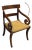 Antique Early 1800s English Regency Mahogany Armchair For Sale