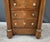 Brown Late 19th Century Empire Walnut Living Room Cabinet For Sale - Image 8 of 18