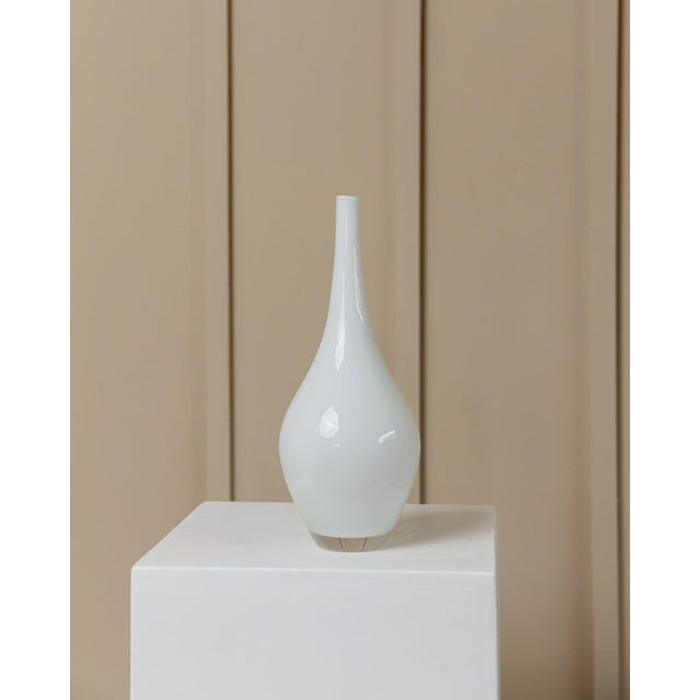 Vintage Mouth-Blown Glass Vase Salong by Johanna Jelinek for Ikea, 1990s For Sale - Image 11 of 11