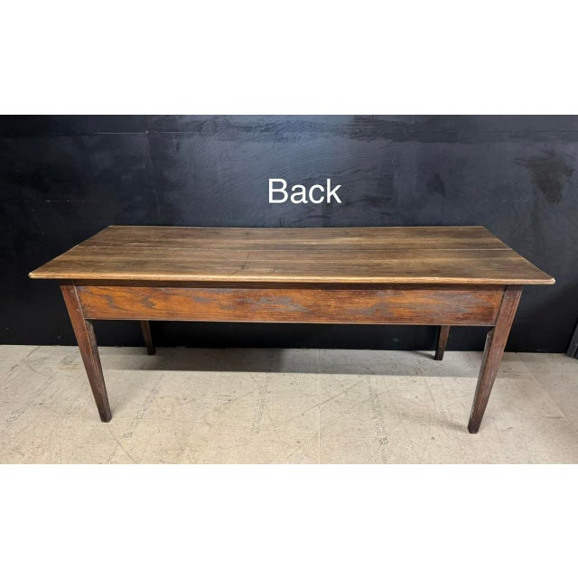Antique French Console Table in Chestnut, 1800 For Sale - Image 16 of 18