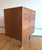 Mid-Century Modern 1960s Harvey Probber Mid Century Mahogany and Brass 4 Drawer Dresser Chest For Sale - Image 3 of 7