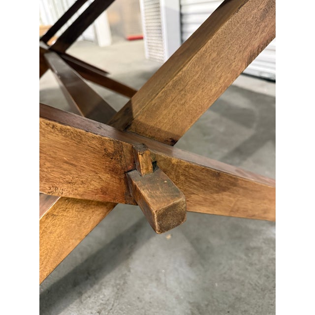 Beautiful large Spanish colonial table originally from Peruvian convent, thence purchased from Rustica in Los Angeles.