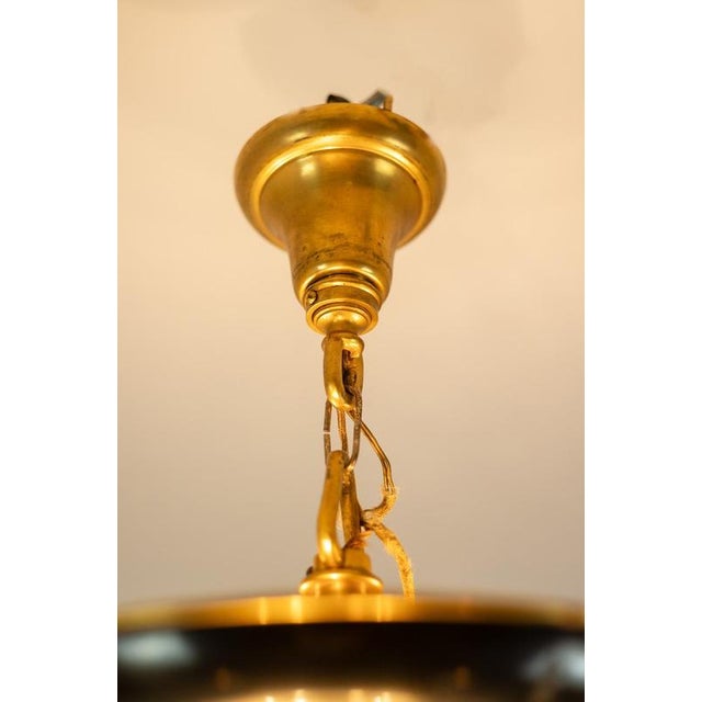 Vintage Empire Style Chandelier in Gilt Bronze from Maison Baguès, 1950s For Sale - Image 12 of 13