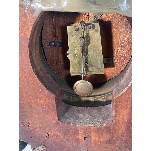 Antique Flemish/Ditch Wall Clock For Sale In Miami - Image 6 of 7