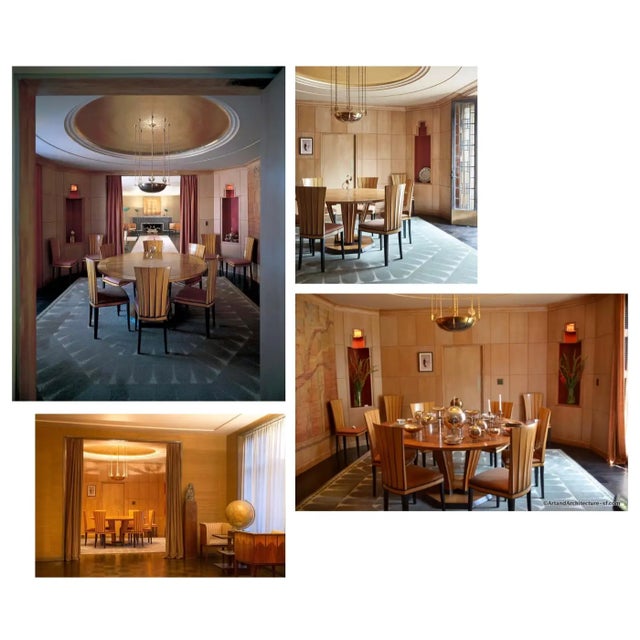 Set of 6 Eliel Saarinen 'Cranbrook' Dining Chairs, Refinished and Reupholstered For Sale - Image 18 of 18