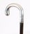Nils Jonsson Swedish Silver Walking Cane Stick by Nils Jonsson For Sale - Image 4 of 14