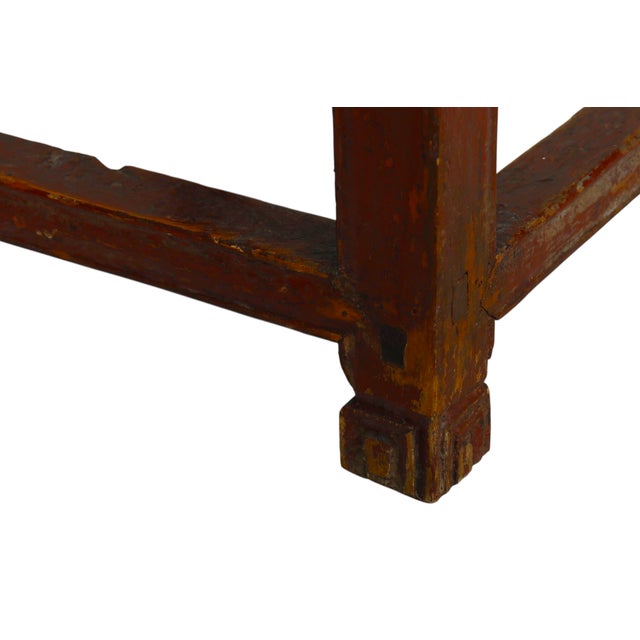 Antique Ming Style Tea Table For Sale - Image 10 of 11