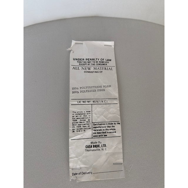 1980s Casa Bique High-Fashion Snail Chairs Pair For Sale - Image 17 of 17