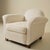 French Art Deco Upholstered Club Chairs, a Pair, With Sculptural Rounded Backs, 1930's For Sale In New York - Image 6 of 10