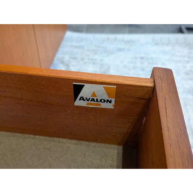Wood Mid-Century Sideboard from Avalon, 1960s For Sale - Image 7 of 10