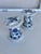 Seymour Mann Vintage Toothbrush Holder Blue & White Onion Pattern Vienna Woods by Seymour Mann For Sale - Image 4 of 5