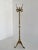 This elegant vintage Italian brass coat rack from the 1960s is a remarkable combination of functionality, craftsmanship,...