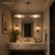 Illuminate your home with timeless elegance using this handcrafted double dome linear chandelier. Designed with a sleek...