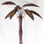 Wooden Coconut Tree Floor Lamp, 1970s For Sale - Image 6 of 13