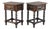 Early 20th Century Louis XIII French Oak Bedside Cabinets with Barley-Twist Legs, 1930, Set of 2 For Sale