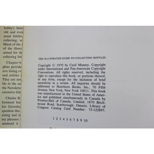 Paper 1970 the Illustrated Guide to Collecting Bottles Book Hardcover For Sale - Image 7 of 10