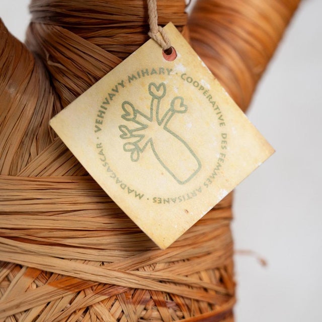 Textile Baobabs in Raffia, Madagascar, 2000, Set of 3 For Sale - Image 7 of 15