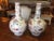Mid-Century Modern Vintage Chinese Gourd Form Famille Rose Vases - A Pair For Sale - Image 3 of 13