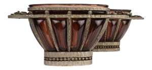 French Art Deco Wrought Iron and Glass Cachepots by Muller Freres, 1930s - A Pair