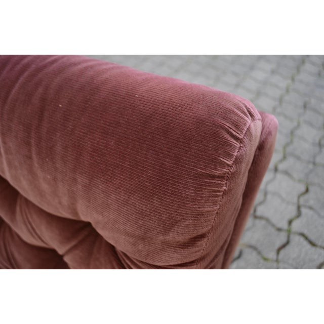 Vintage Modular Redbrown Sofa from Dreipunkt, 1970s, Set of 6 For Sale - Image 14 of 18