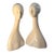 Vintage Long Neck Mannequin Bust (Pair Available) For Sale