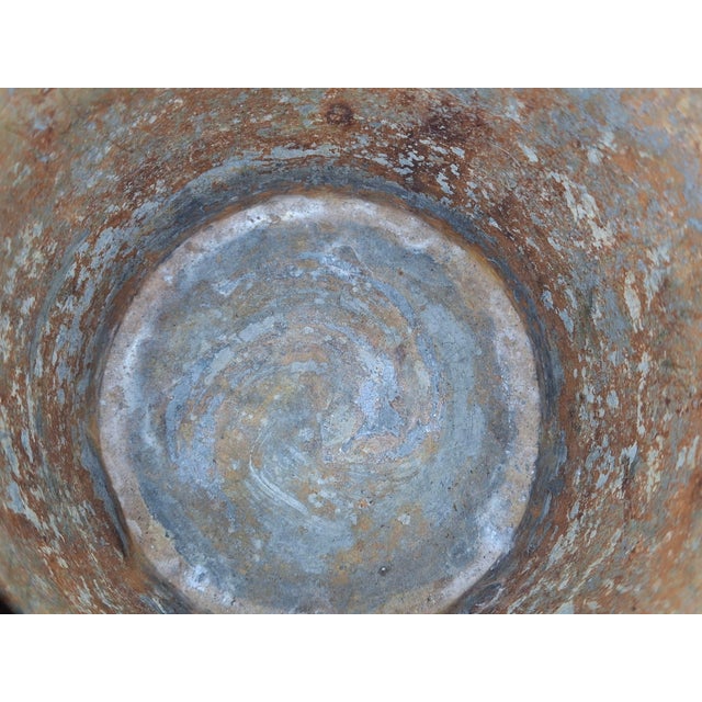 Very Rare Antique Early 1800s Russian Copper Netilat Yadayim Washing Cup With Unique Base - Jewish Ritual Vessel For Sale - Image 11 of 18