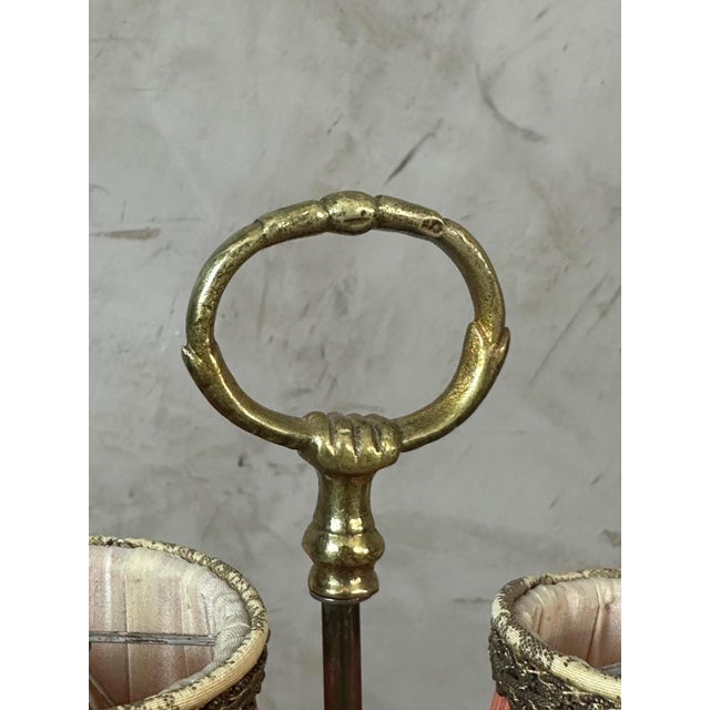 1950s Louis Xvi Style Duo Table Lamp, 1950 For Sale - Image 5 of 8