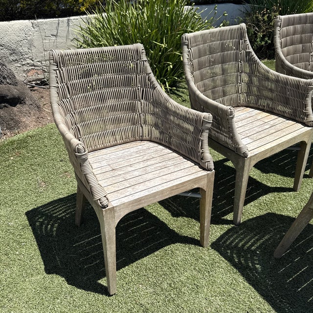 Terra Furniture Madera Outdoor Dining Chairs, Set of Four For Sale - Image 11 of 12