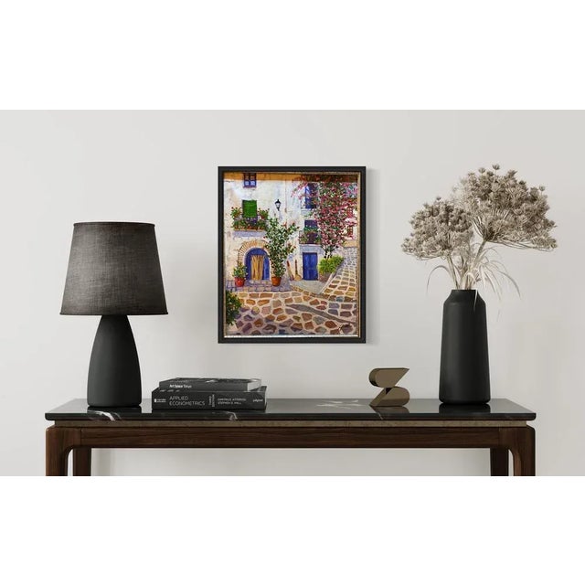 This artwork includes a certificate of authenticity and is hand-signed by the artist. Hand-signed on the lower-right...