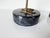 Metal Pair of Life-Size Vintage Brass Crane Sculptures on Black Marble Bases For Sale - Image 7 of 12