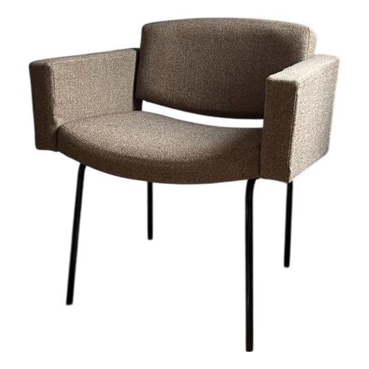 Vintage Armchair by Pierre Guariche for Meurop, 1980s For Sale