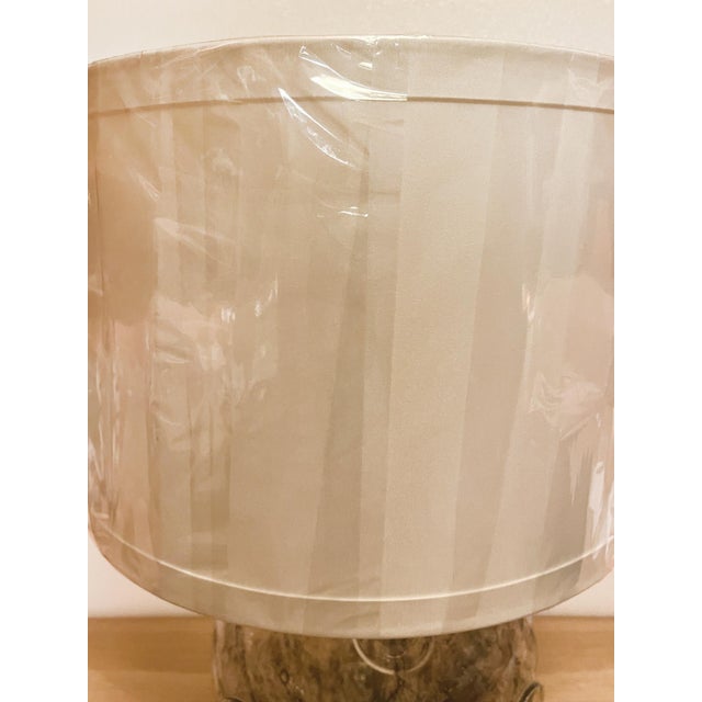 Mid-Century Modern Barovier & Toso "Crepuscolo" Murano Glass Table Lamp For Sale - Image 3 of 11