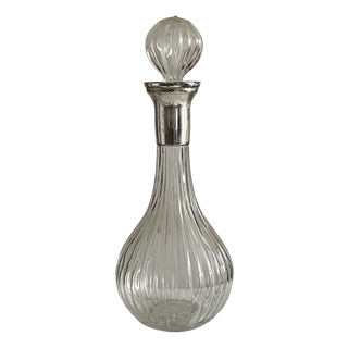 Vintage Crystal Decanter, 1970s For Sale