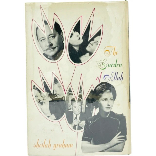 The Garden of Allah by Sheilah Graham Book 1970 1st Ed Hardcover Hollywood Hotel For Sale In Washington DC - Image 6 of 12