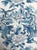 Custom Blue and White Marquis Bergere Chair and Ottoman Set Upholstered in Ralph Lauren For Sale - Image 14 of 18