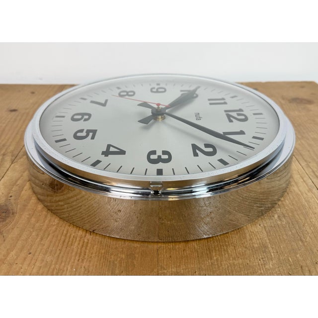 Vintage Electric Wall Clock from Nufa, 1960s For Sale - Image 13 of 18